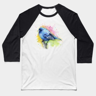 Indigo Bunting Baseball T-Shirt